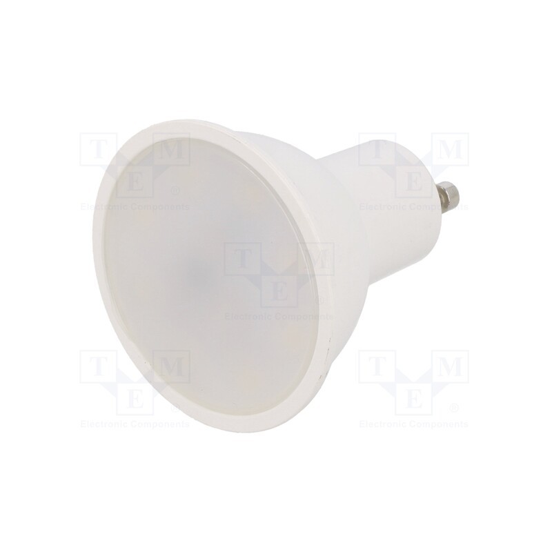10 pcs : SKU 211686 - LED lamp, neutral white, GU10, 230VAC, 400lm, P: 4.5W, 110°, 4000K
