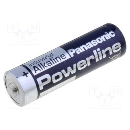 10 pcs : POWERLINE LR6 - Battery: alkaline, 1.5V, AA, non-rechargeable