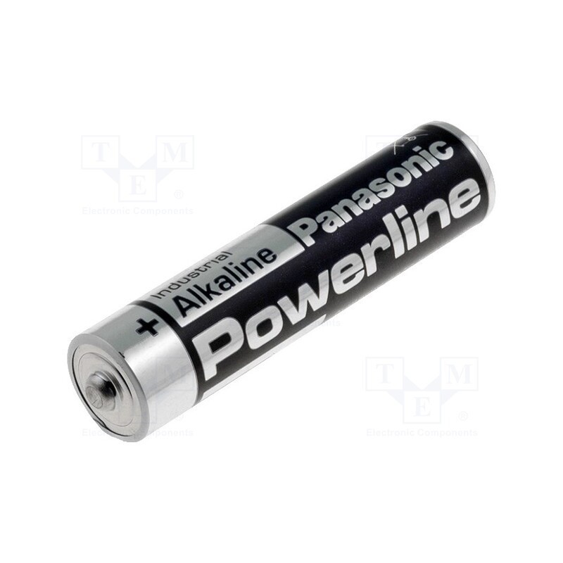 10 pcs : POWERLINE LR03 - Battery: alkaline, 1.5V, AAA, non-rechargeable