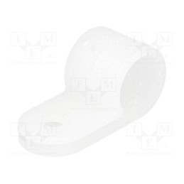 50 pcs : FIX-CC-29 - Fixing clamp, Cable P-clips, ØBundle : 8.3mm, polyamide, natural