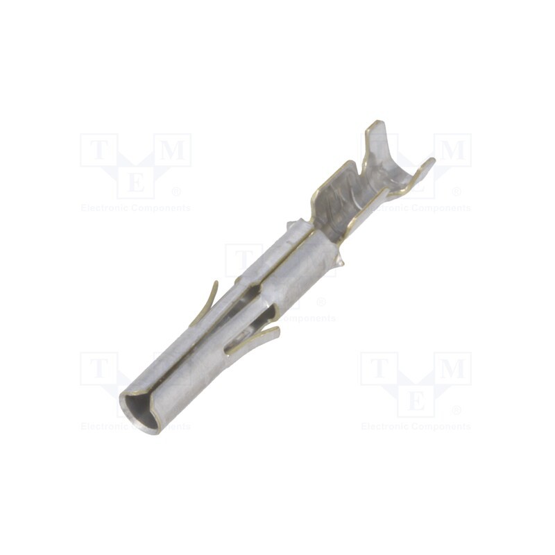 20 pcs : 350689-1 - Contact, female, brass, tinned, 0.2÷0.8mm2, 24AWG÷18AWG, bulk