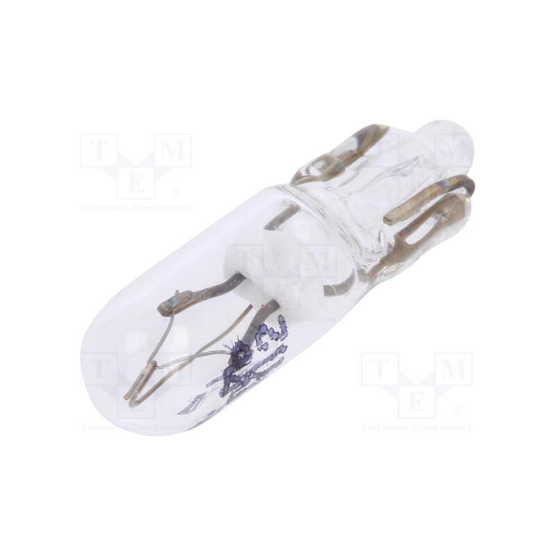 20 pcs : 2721 - Filament lamp: automotive, W2x4,6d, 12V, 1.2W, ORIGINAL