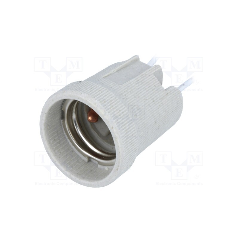 10 pcs : 9182 - Lampholder: for lamp, E27, 150mm, Leads: cables