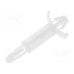 50 pcs : FIX-LCS-15.9 - PCB distance, polyamide, L: 15.9mm, latch/latch, natural, UL94V-2