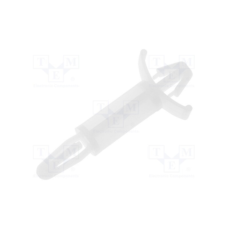 50 pcs : FIX-LCS-15.9 - PCB distance, polyamide, L: 15.9mm, latch/latch, natural, UL94V-2