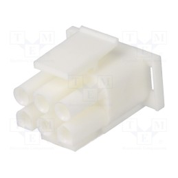 10 pcs : 350715-1 - Plug, wire-board, male/female, Universal MATE-N-LOK, 6.35mm, 600V