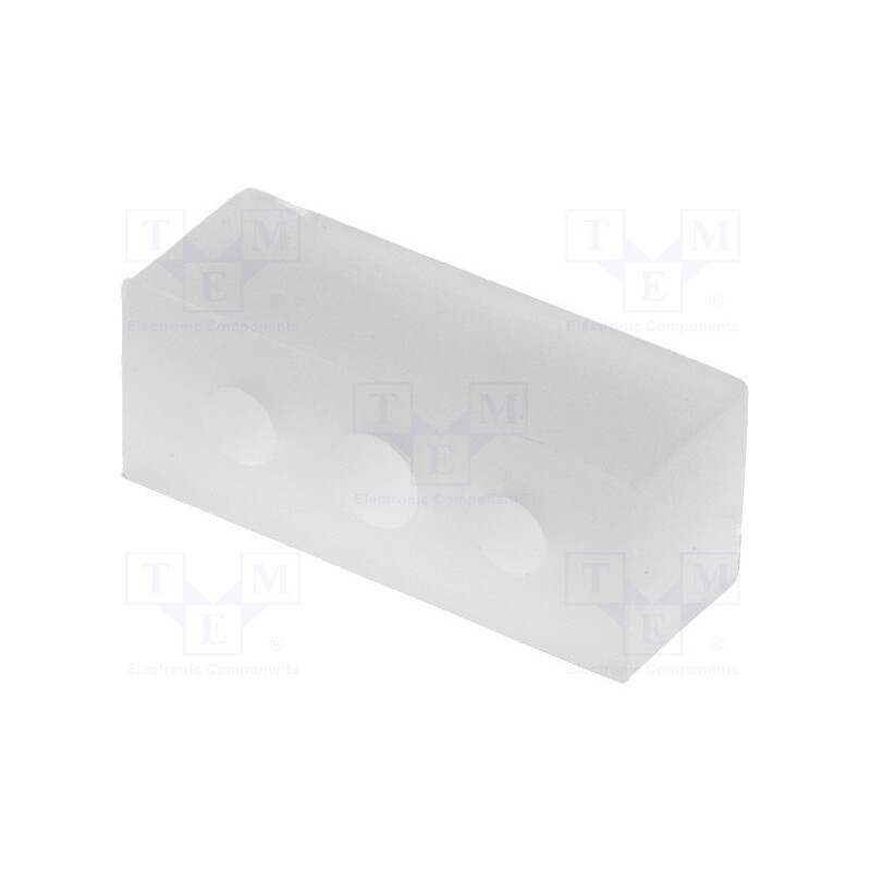 50 pcs : FIX-TR3-3 - Insulating distance, polyamide, 3.7mm, natural, UL94V-2, TO220