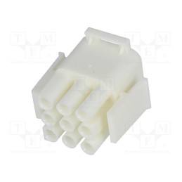 10 pcs : 350720-1 - Plug, wire-wire/PCB, male,female, Universal MATE-N-LOK, 6.35mm