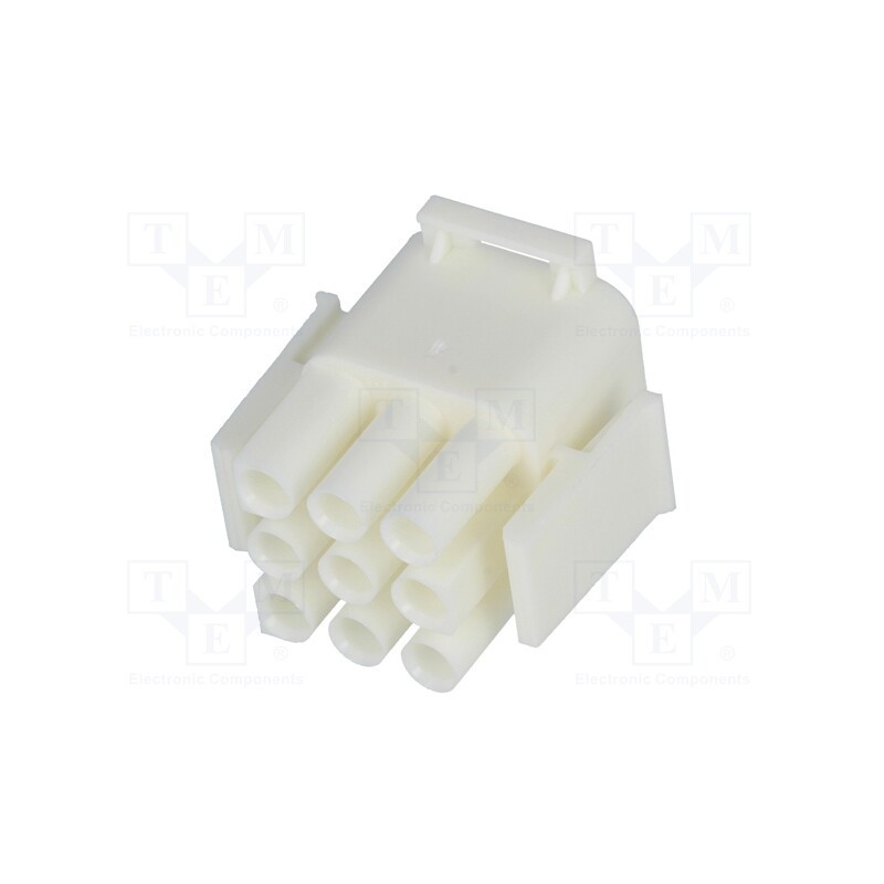 10 pcs : 350720-1 - Plug, wire-wire/PCB, male,female, Universal MATE-N-LOK, 6.35mm
