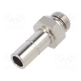 10 pcs : 50600 8-1/8 - Push-in fitting, threaded,plug-in, -0.99÷20bar, Thread: 1/8'