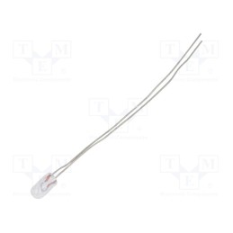 20 pcs : L10-5/115 - Filament lamp: miniature, 5VDC, 115mA, Bulb: T3/4, Ø: 2.36mm, 40000h