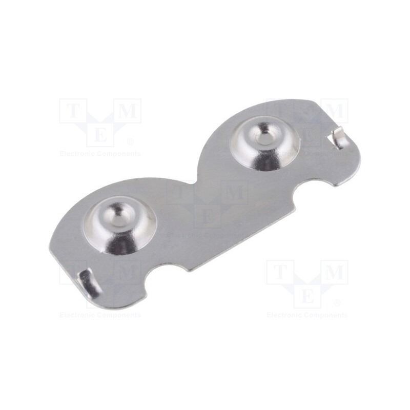 50 pcs : 307E ANODE-ANODE - Contact, AA,R6, Batt.no: 2, push-in, Contacts: steel