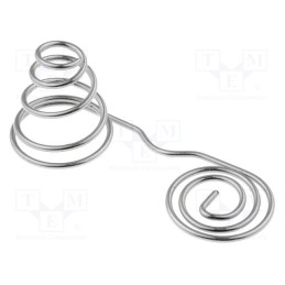 50 pcs : 303D - Contact, AA,R6, Batt.no: 2, push-in, Contacts: steel