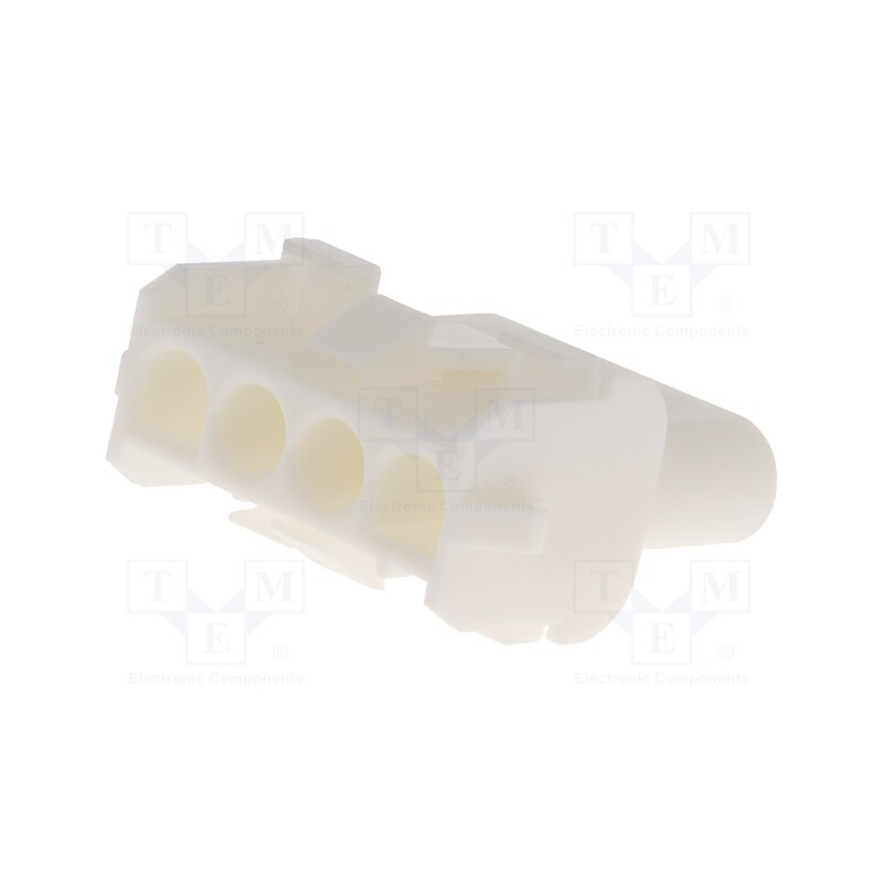 10 pcs : 350780-1 - Plug/socket, wire-wire, male/female, Universal MATE-N-LOK, PIN: 4