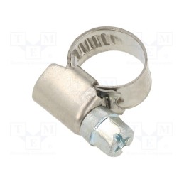 20 pcs : 158/08-12/W2 - Cable tie, Ø: 8÷12mm, W: 9mm, Material: chrome steel AISI 430