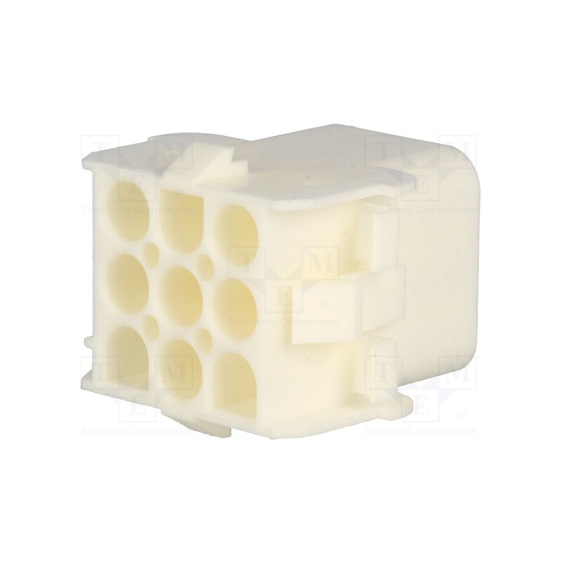 10 pcs : 350782-1 - Plug, wire-wire/PCB, male,female, Universal MATE-N-LOK, 6.35mm