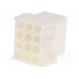 10 pcs : 350783-1 - Plug, wire-wire/PCB, male,female, Universal MATE-N-LOK, 6.35mm