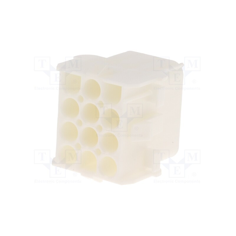 10 pcs : 350783-1 - Plug, wire-wire/PCB, male,female, Universal MATE-N-LOK, 6.35mm