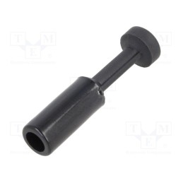 20 pcs : 144.008 - Protection cap, -0.95÷15bar, nickel plated brass,PBT, 0÷60°C