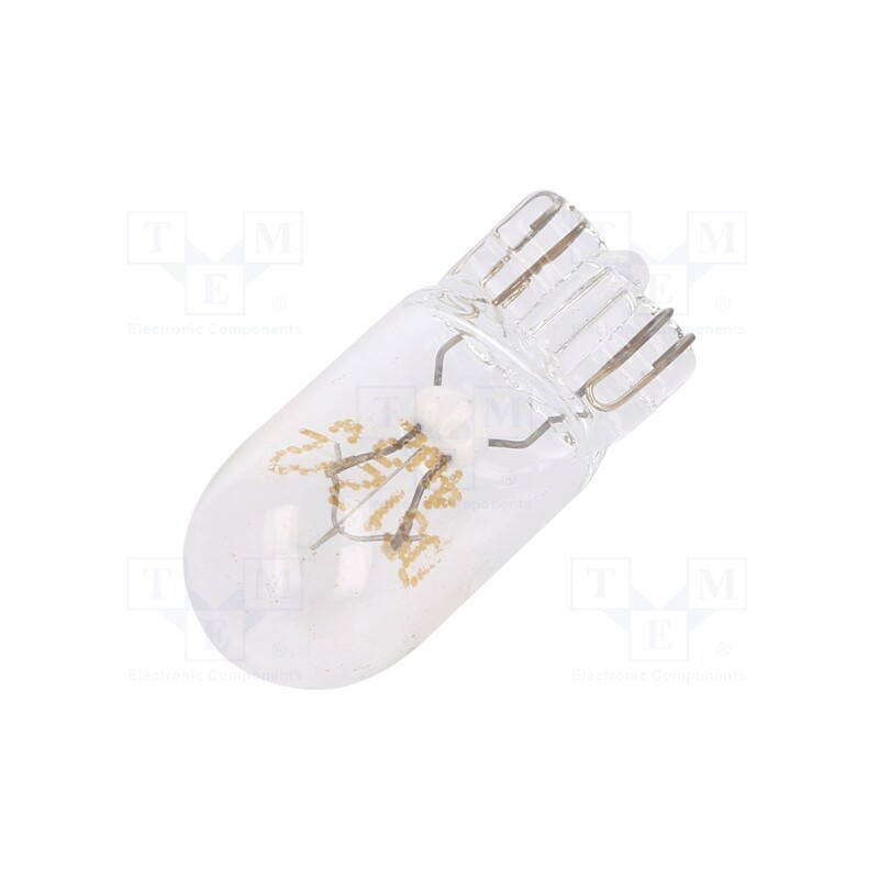 20 pcs : 2820 - Filament lamp: automotive, W2,1x9,5d, 12V, 2W, Kind of bulb: T10