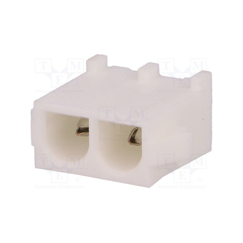 10 pcs : 350786-1 - Socket, wire-board, male, Universal MATE-N-LOK, 6.35mm, PIN: 2