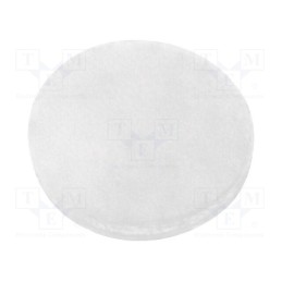 50 pcs : FIX-RF8-2.6A - Self-adhesive foot, Ø: 8mm, H: 2.6mm, transparent, silicone