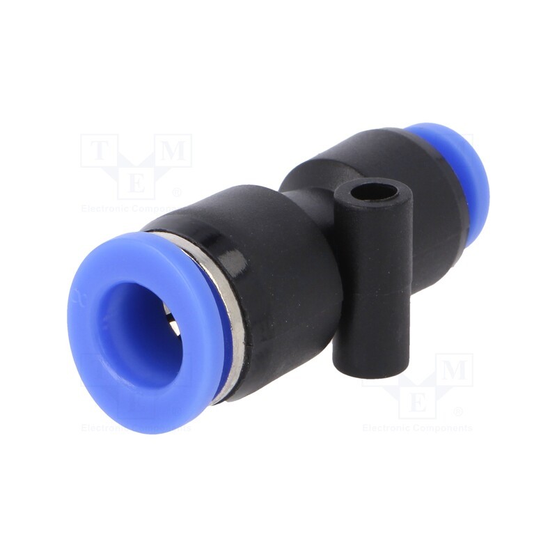 10 pcs : 136.0804 - Push-in fitting, straight,inline splice,reductive, -0.95÷15bar