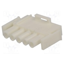 10 pcs : 350809-1 - Plug, wire-wire, male/female, Universal MATE-N-LOK, 6.35mm, PIN: 5