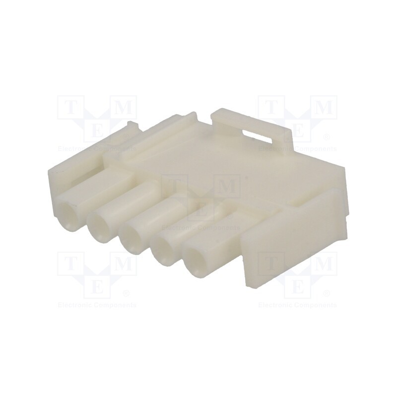 10 pcs : 350809-1 - Plug, wire-wire, male/female, Universal MATE-N-LOK, 6.35mm, PIN: 5