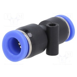 10 pcs : 136.0806 - Push-in fitting, straight,inline splice,reductive, -0.95÷15bar