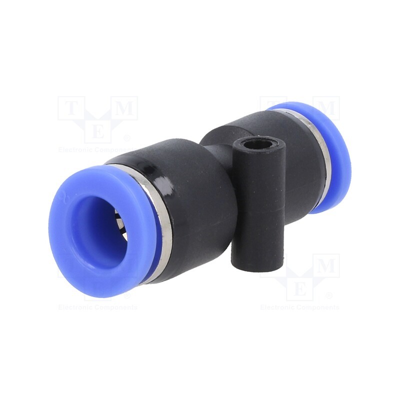 10 pcs : 136.0806 - Push-in fitting, straight,inline splice,reductive, -0.95÷15bar