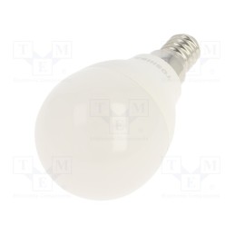 10 pcs : DELS-GF3400714AE21 - LED lamp, warm white, E14, 230VAC, 806lm, 7W, 180°, 3000K, CRImin: 80