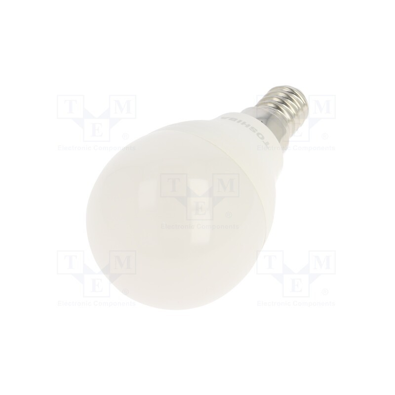 10 pcs : DELS-GF3400714AE21 - LED lamp, warm white, E14, 230VAC, 806lm, 7W, 180°, 3000K, CRImin: 80