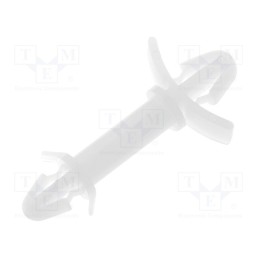 50 pcs : FIX-LCBS-15 - PCB distance, polyamide, L: 15.7mm, latch/latch, natural, UL94V-2