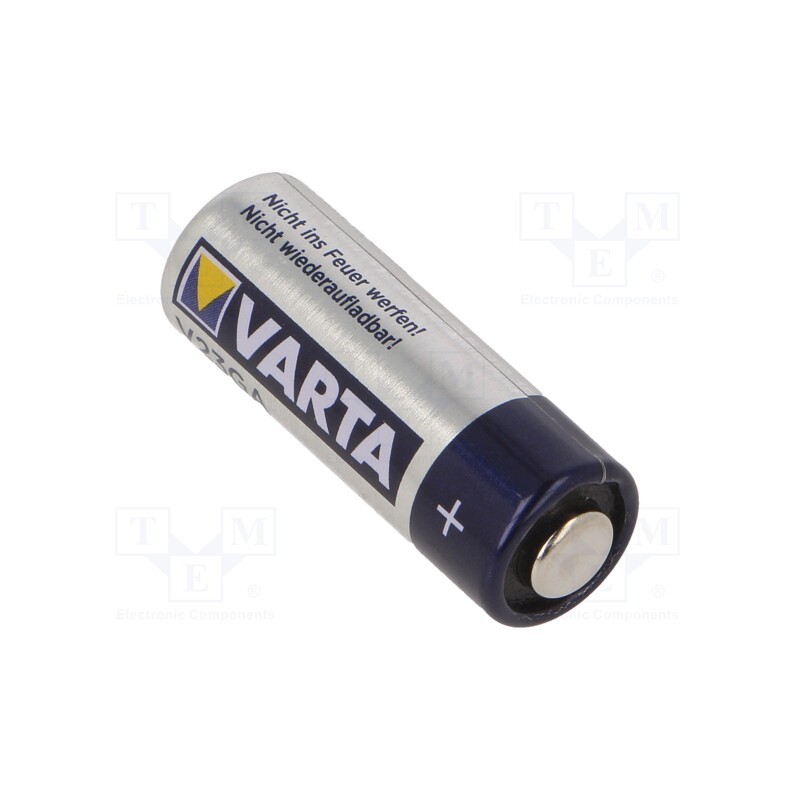 10 pcs : 24223 - Battery: alkaline, 12V, 23A,8LR932, non-rechargeable, Ø10x29mm