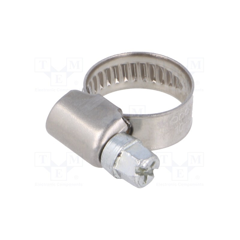 20 pcs : 158/10-16/W2 - Cable tie, Ø: 10÷16mm, W: 9mm, Material: chrome steel AISI 430