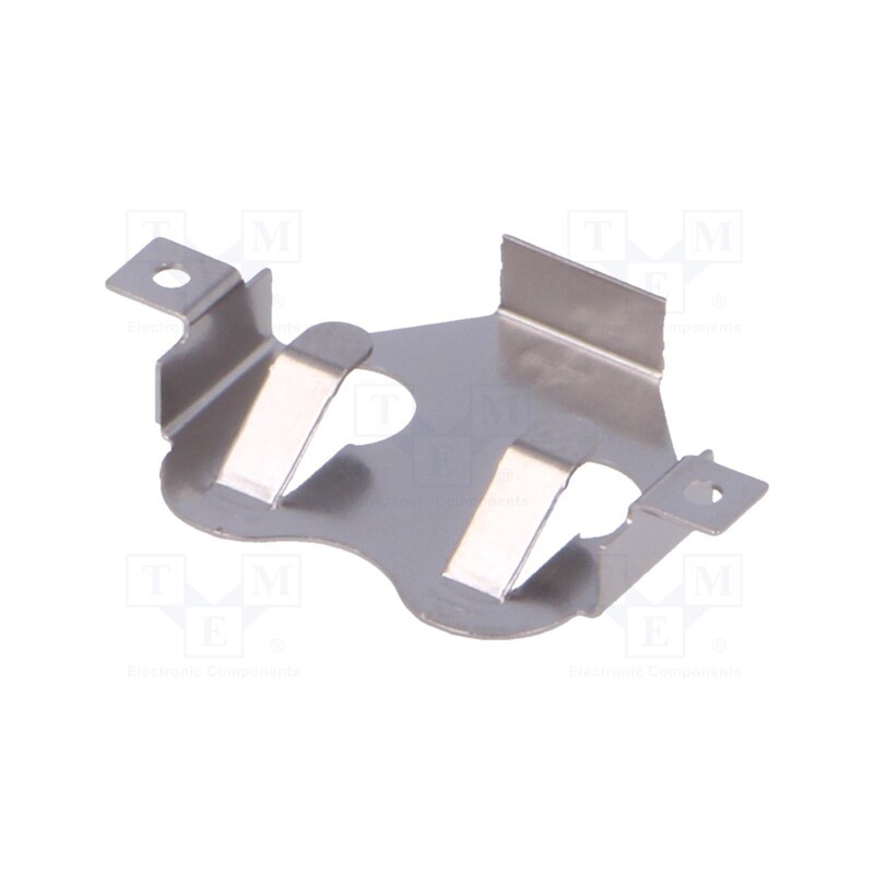 10 pcs : 3012 - Clip, BR1616,CR1612,CR1616,CR1620,CR1632, SMD, H: 4mm, Ø: 16mm