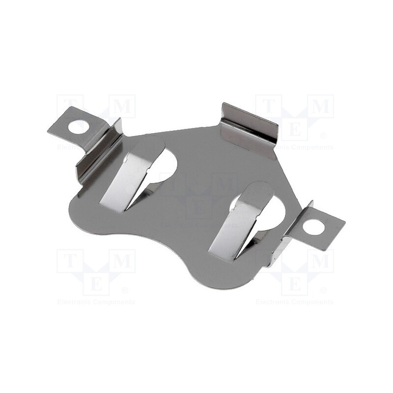 10 pcs : 3006 - Clip, CR2430,DL2430, SMD, H: 4mm, Ø: 24mm