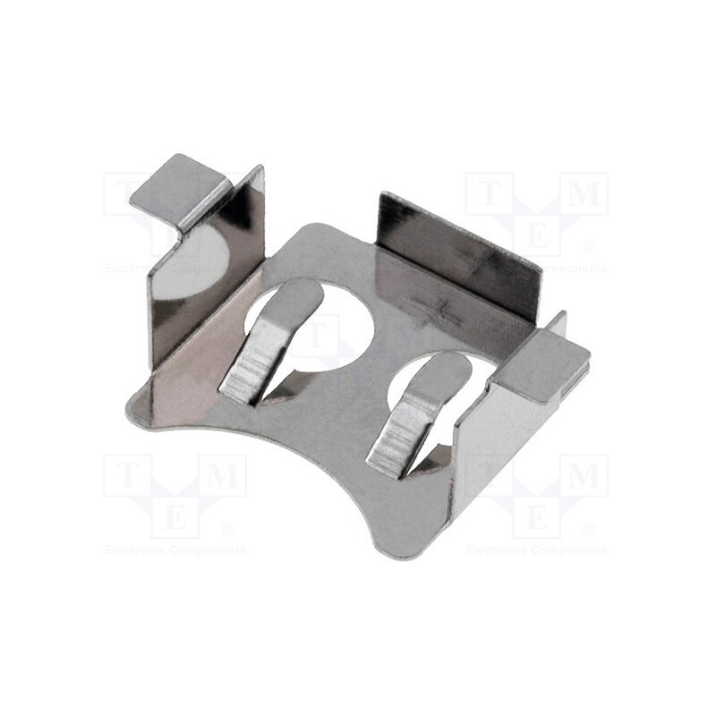 10 pcs : 2996 - Clip, 303,357,G-13,LR44,MS76,PX76A,SR44,V313, SMD, H: 6mm