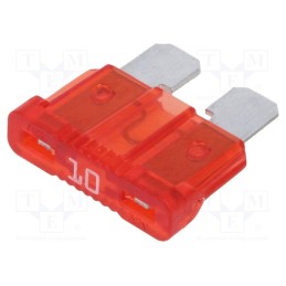 10 pcs : APR-10A - Fuse: fuse, 10A, 32VDC, automotive, 19.1mm, UNIVAL