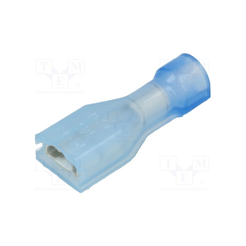 20 pcs : 3-520410-2 - Terminal: flat, 4.8mm, 0.5mm, female, 1.31÷2.08mm2, crimped, tinned