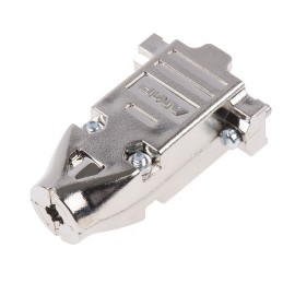 1 pcs - TE Connectivity AMPLIMITE Series Polymer D Sub Backshell, 9 Way, Strain Relief