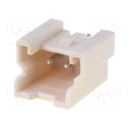 20 pcs : 353620250 - Socket, wire-board, male, Sherlock, 2mm, PIN: 2, THT, on PCBs, tinned