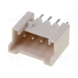 20 pcs : 353620450 - Socket, wire-board, male, Sherlock, 2mm, PIN: 4, THT, on PCBs, 2A