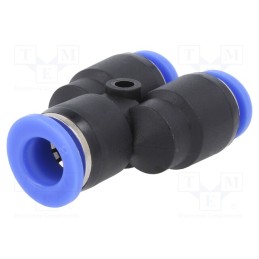 10 pcs : 141.008 - Push-in fitting, reductive,Y-Yap spliYYer, -0.95÷15bar, PBT