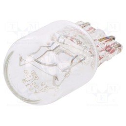 10 pcs : EB0580TB - Filament lamp: automotive, W3x16q, transparent, 12V, 21/5W