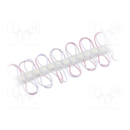 50 pcs : M010001BB1LZ (COOL WHITE) - LED, white cold, 16.902W, 7000-12000K, 1454.342lm, IP67, 12VDC