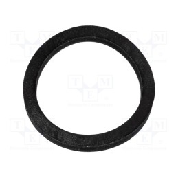 20 pcs : 4921G - Gasket, NBR rubber, Thk: 3mm, Øint: 28.3mm, Øout: 33.5mm, PG21