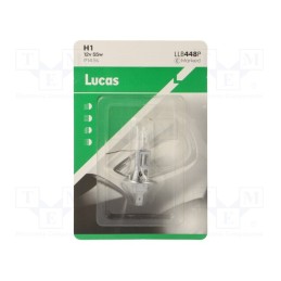 10 pcs : LLB448P - Filament lamp: automotive, P14,5s, transparent, 12V, 55W, LLB