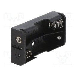 10 pcs : 2462 - Holder, AA,R6, Batt.no: 2, PCB,THM, for PCB
